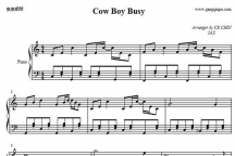 《牛仔很忙》钢琴版（附钢琴曲谱）会弹钢琴的可以试试